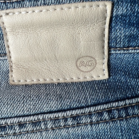 ADRIANO GOLDSCHMIED The Erin Pencil Skirt Distressed With Raw Hem, AG - Picture 6 of 9